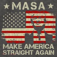 MASA Make America Straight Again Vector Backpack thumb 2