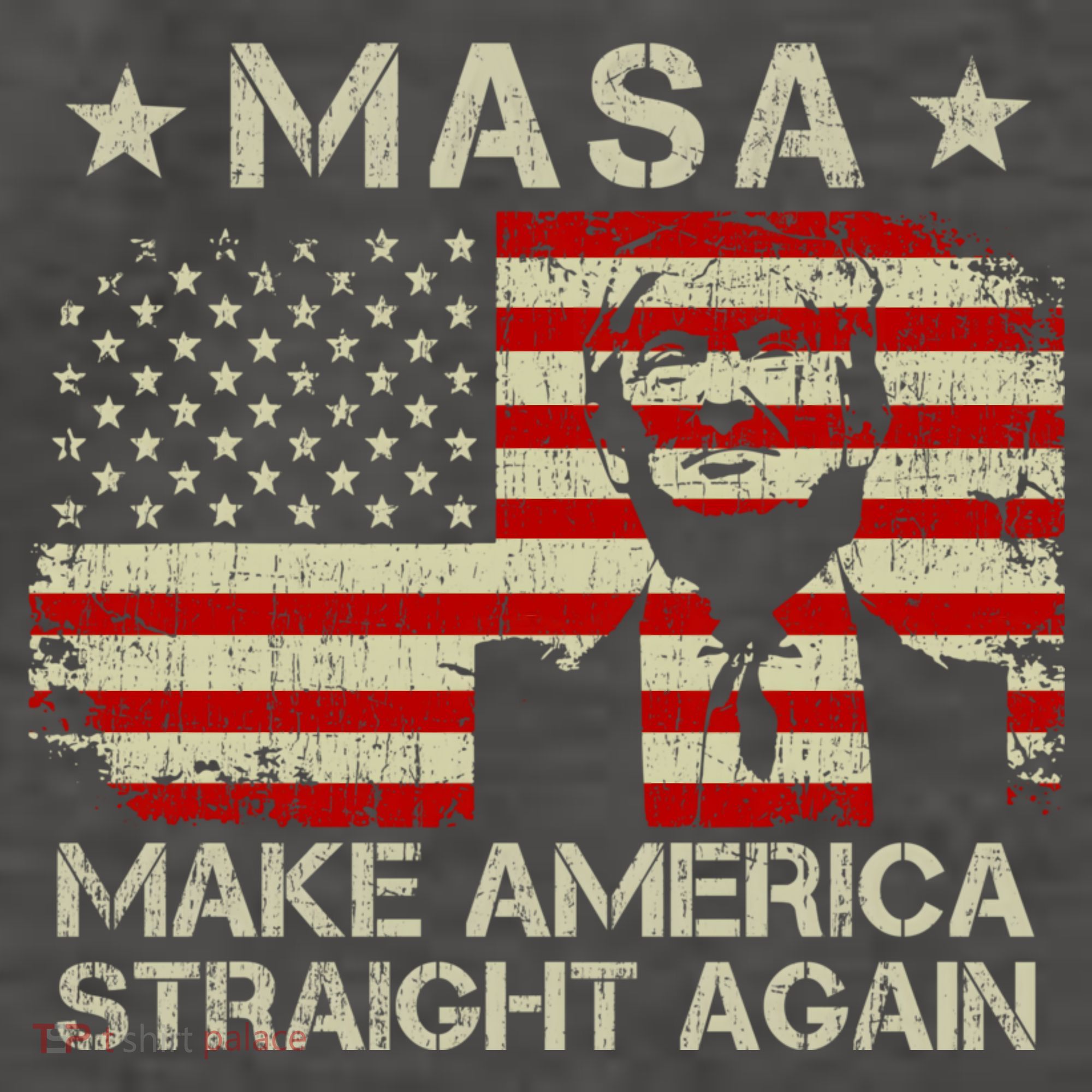 MASA Make America Straight Again Vector Backpack