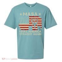 MASA Make America Straight Again Sueded Cloud Jersey T-Shirt thumb 0