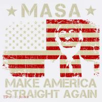 MASA Make America Straight Again Garment-Dyed Sweatshirt thumb 2