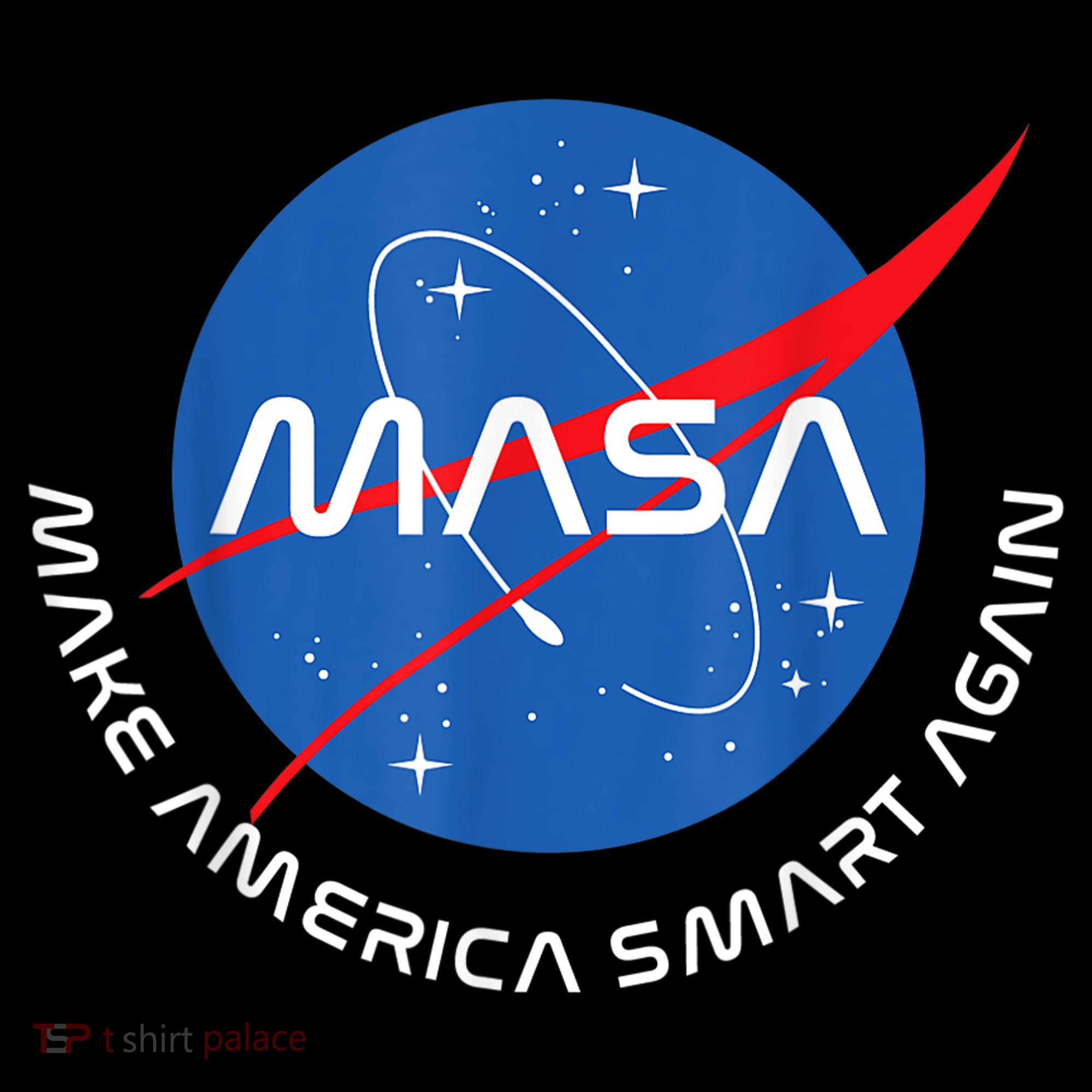 MASA MAKE AMERICA SMART AGAIN USA-Made Doggie Bandana