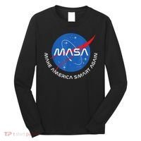 MASA MAKE AMERICA SMART AGAIN Long Sleeve Shirt thumb 0