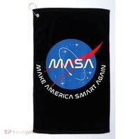 MASA MAKE AMERICA SMART AGAIN Golf Towel thumb 0