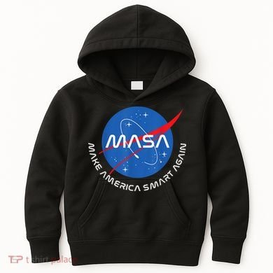 MASA MAKE AMERICA SMART AGAIN Kids Hoodie
