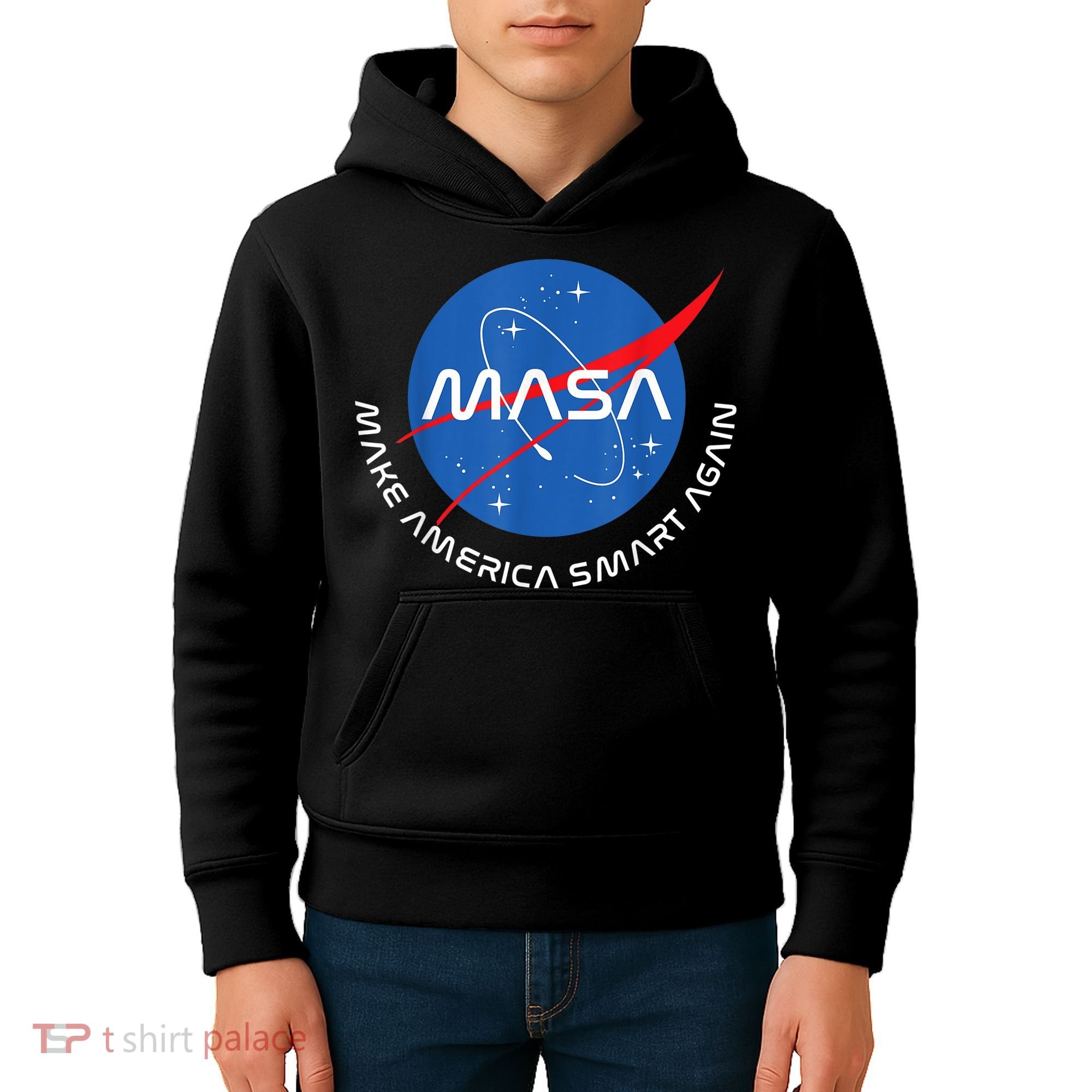 MASA MAKE AMERICA SMART AGAIN Kids Hoodie