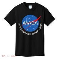 MASA MAKE AMERICA SMART AGAIN Kids T-Shirt thumb 0