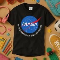 MASA MAKE AMERICA SMART AGAIN Kids T-Shirt thumb 3