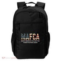 Mafca Make America Follow The Constitution Again Backpack thumb 0