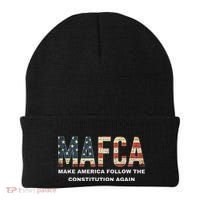 Mafca Make America Follow The Constitution Again Beanie thumb 0