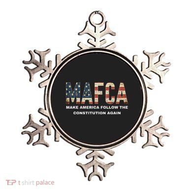 Mafca Make America Follow The Constitution Again Ornament