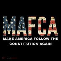 Mafca Make America Follow The Constitution Again Ornament thumb 1