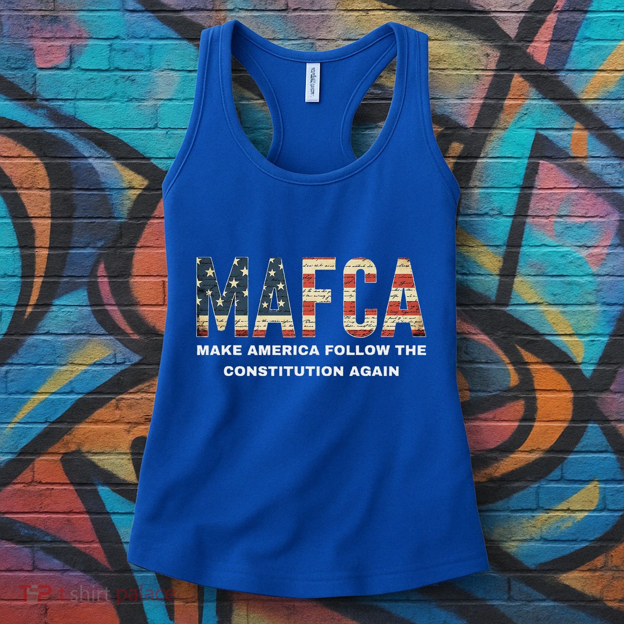 Mafca Make America Follow The Constitution Again Women's Tank Top