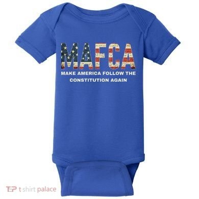 Mafca Make America Follow The Constitution Again Baby Bodysuit