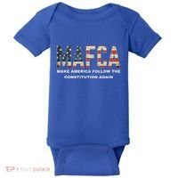 Mafca Make America Follow The Constitution Again Baby Bodysuit thumb 0