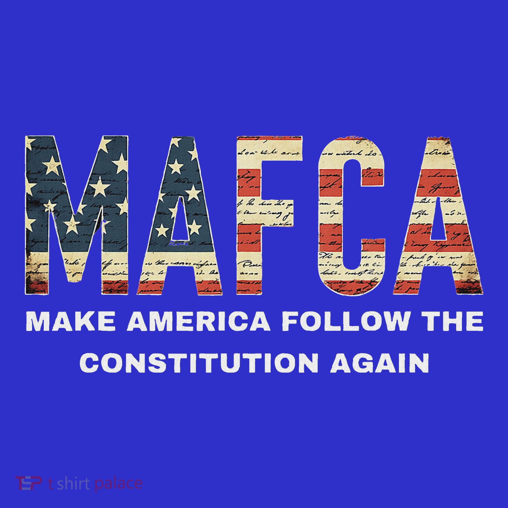 Mafca Make America Follow The Constitution Again Baby Bodysuit