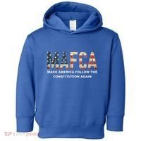 Mafca Make America Follow The Constitution Again Toddler Hoodie thumb 0