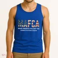 Mafca Make America Follow The Constitution Again Tank Top thumb 3
