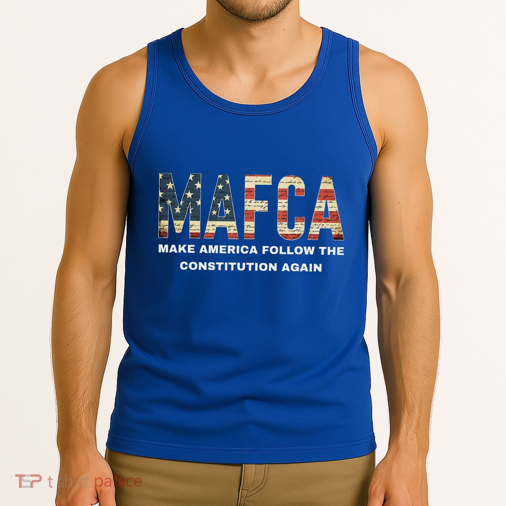 Mafca Make America Follow The Constitution Again Tank Top