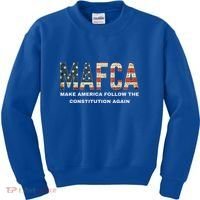 Mafca Make America Follow The Constitution Again Kids Sweatshirt thumb 0