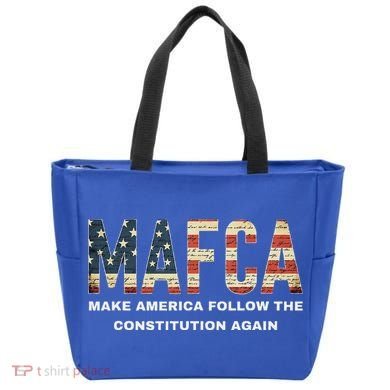 Mafca Make America Follow The Constitution Again Tote Bag