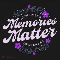 Memories Matter AlzheimerS Awareness Month Purple Flower Women's Tank Top thumb 5