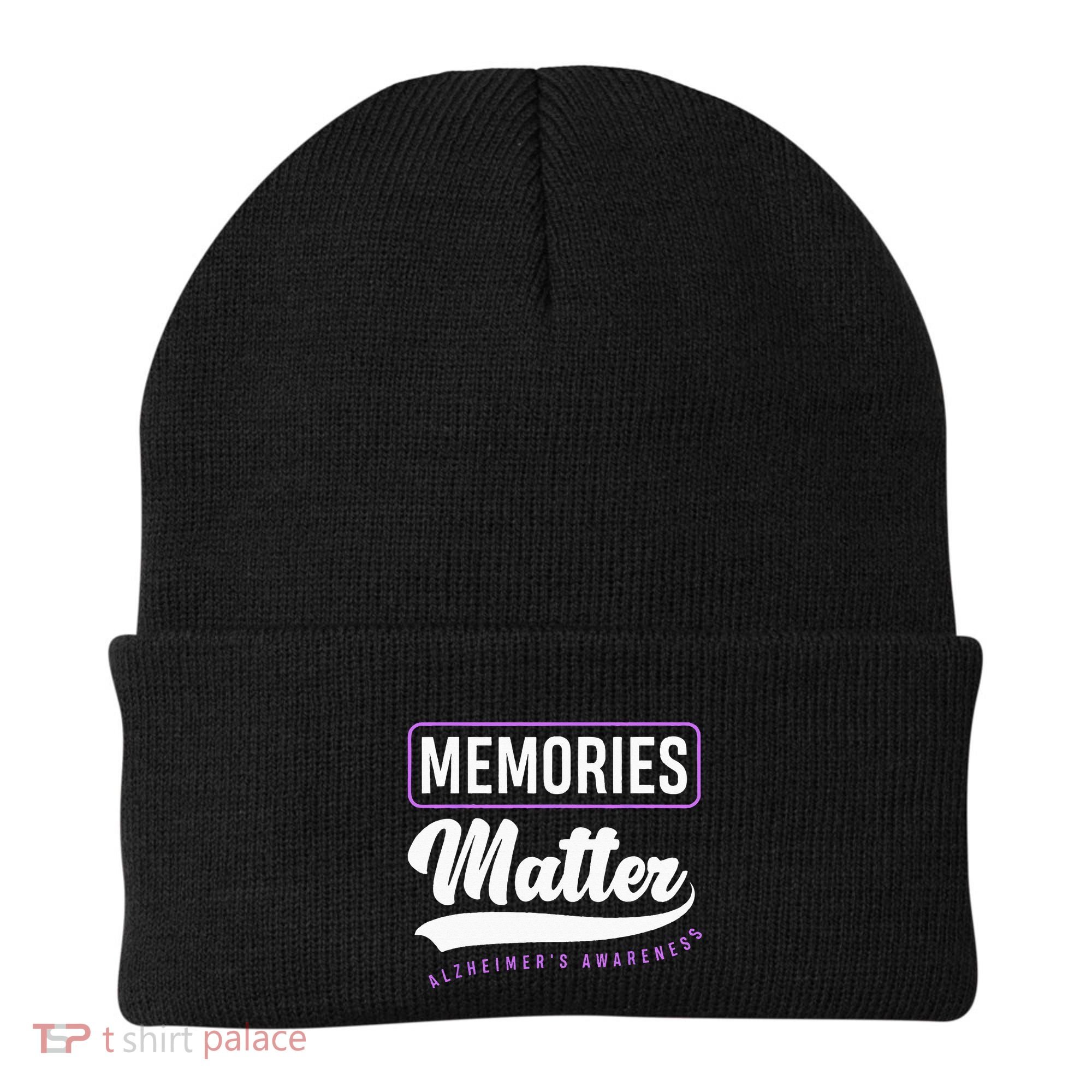 Memories Matter Alzheimer Supporter Alzheimers Awareness Beanie