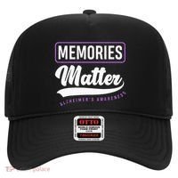 Memories Matter Alzheimer Supporter Alzheimers Awareness Hat thumb 0
