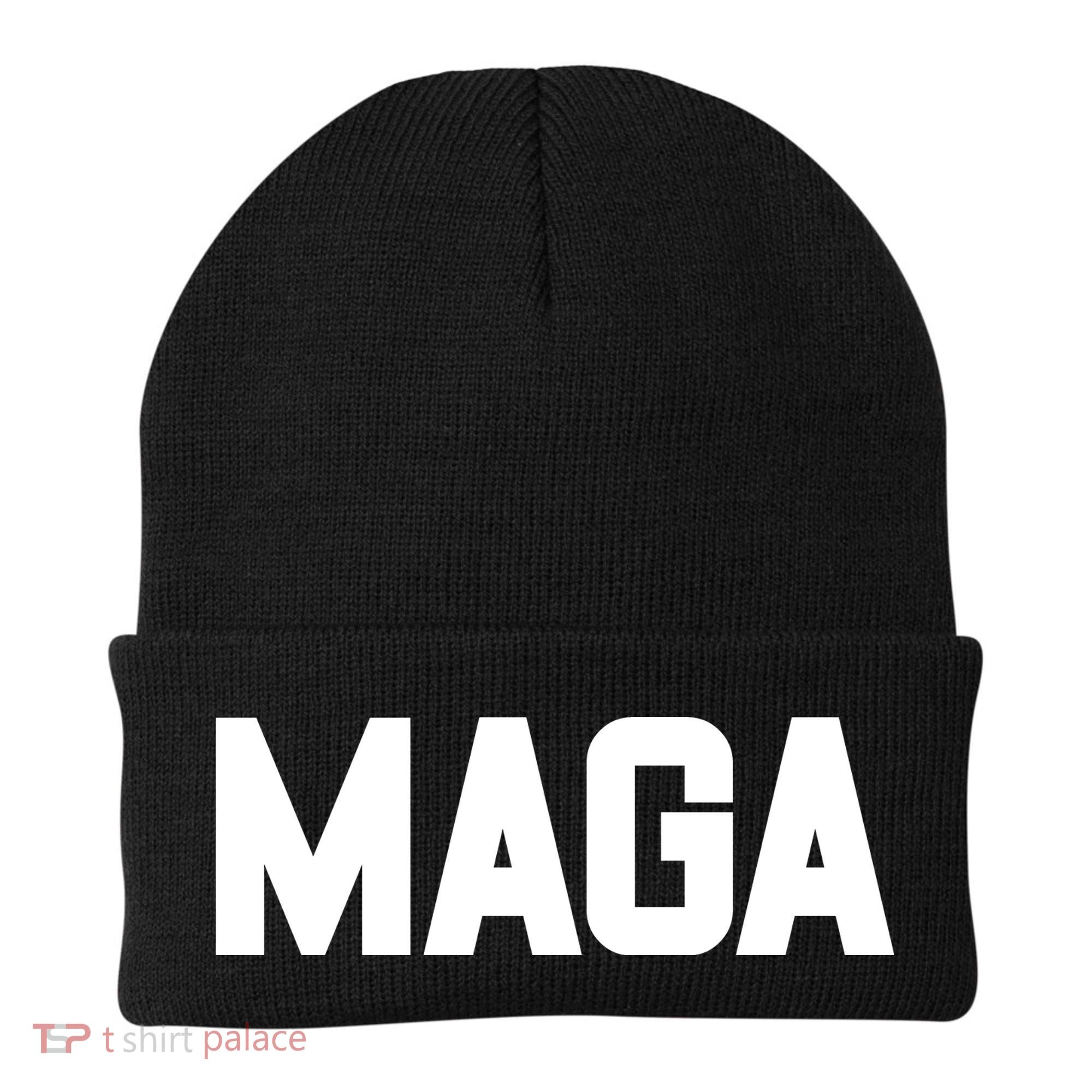 MAGA Make America Great Again Red Hats For Trump Beanie