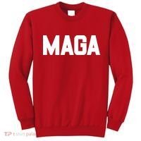 MAGA Make America Great Again Red Hats For Trump Sweatshirt thumb 0