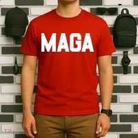 MAGA Make America Great Again Red Hats For Trump T-Shirt thumb 6