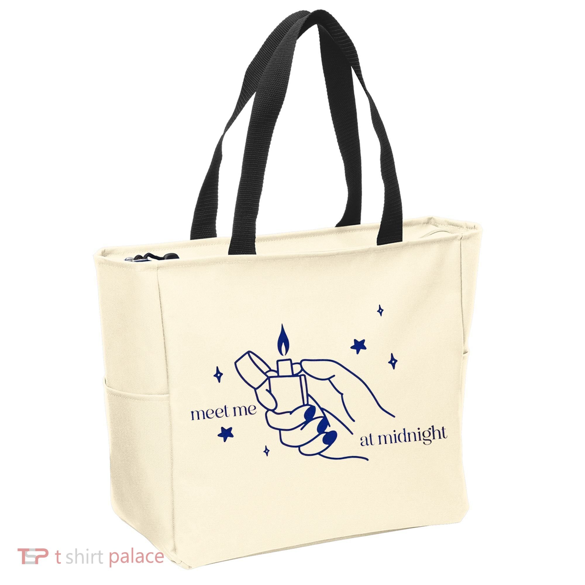 Meet Me At Midnight TS Lover Swiftie Trending Gift Idea Tote Bag