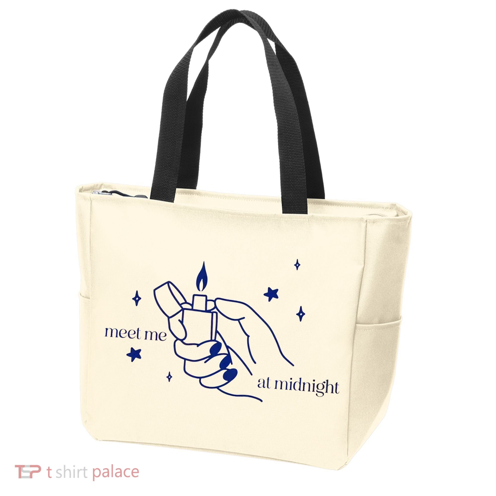 Meet Me At Midnight TS Lover Swiftie Trending Gift Idea Tote Bag