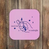 Meet Me At Midnight TS Lover Swiftie Trending Gift Idea Coaster thumb 0