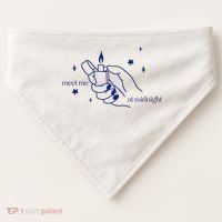 Meet Me At Midnight TS Lover Swiftie Trending Gift Idea USA-Made Doggie Bandana thumb 0