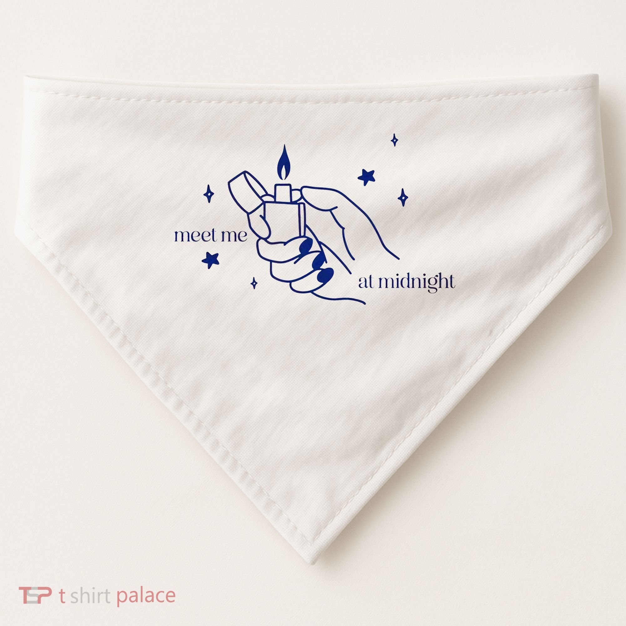Meet Me At Midnight TS Lover Swiftie Trending Gift Idea USA-Made Doggie Bandana