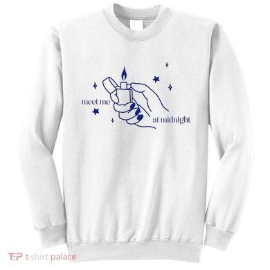 Meet Me At Midnight TS Lover Swiftie Trending Gift Idea Sweatshirt