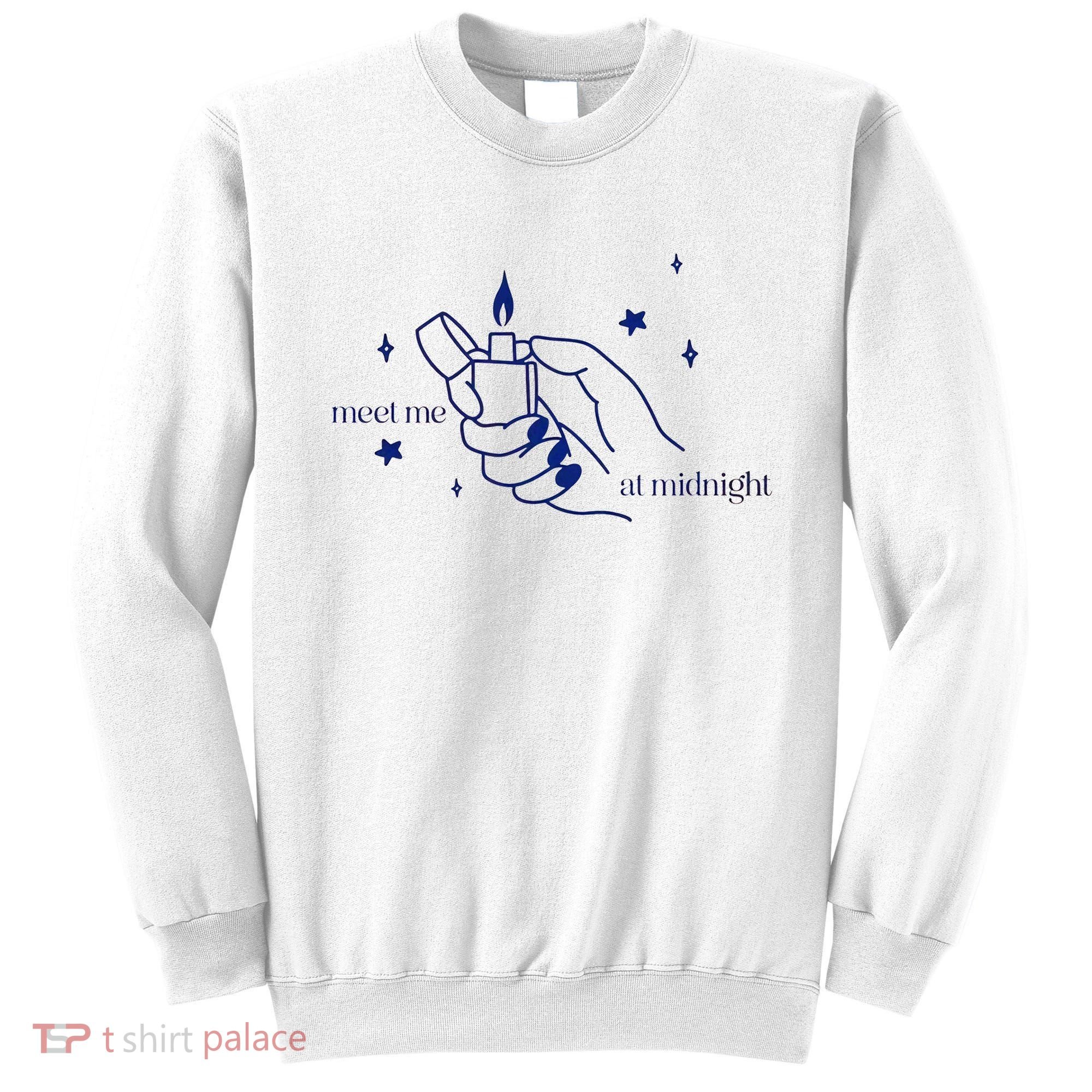 Meet Me At Midnight TS Lover Swiftie Trending Gift Idea Sweatshirt