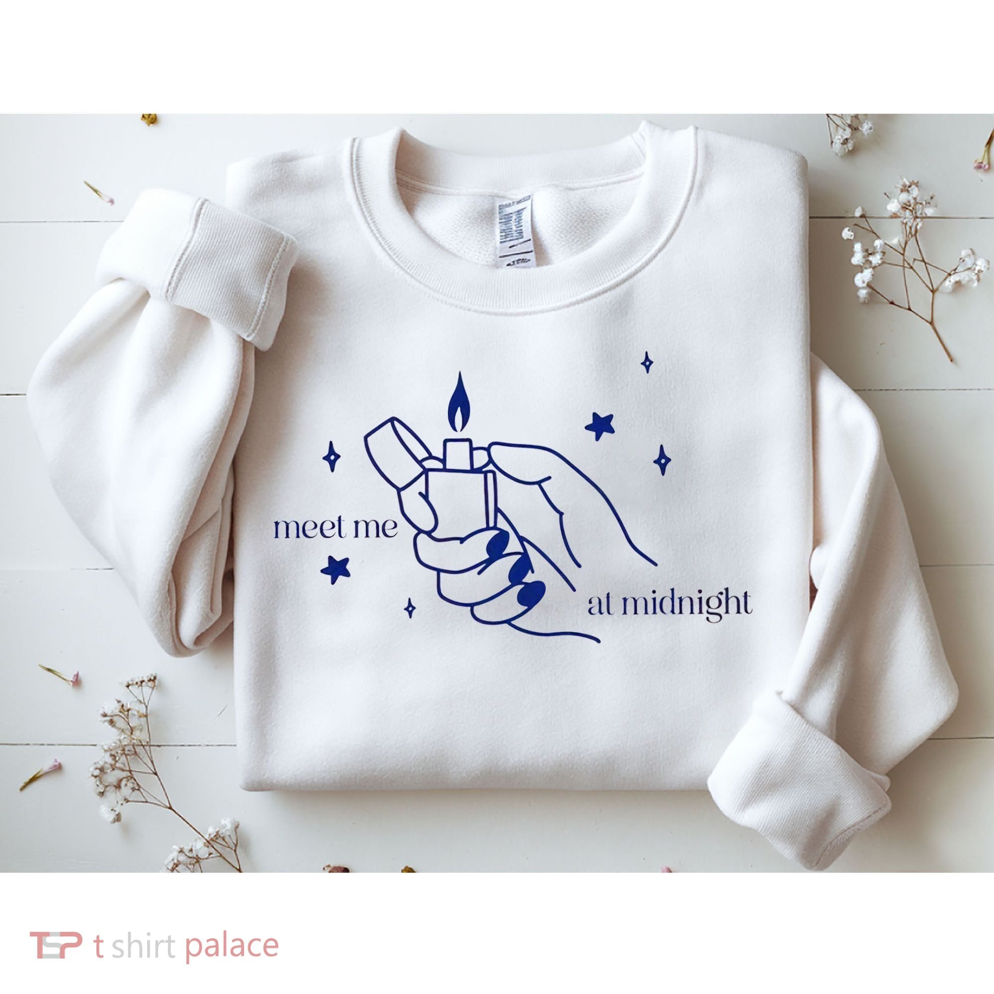 Meet Me At Midnight TS Lover Swiftie Trending Gift Idea Sweatshirt