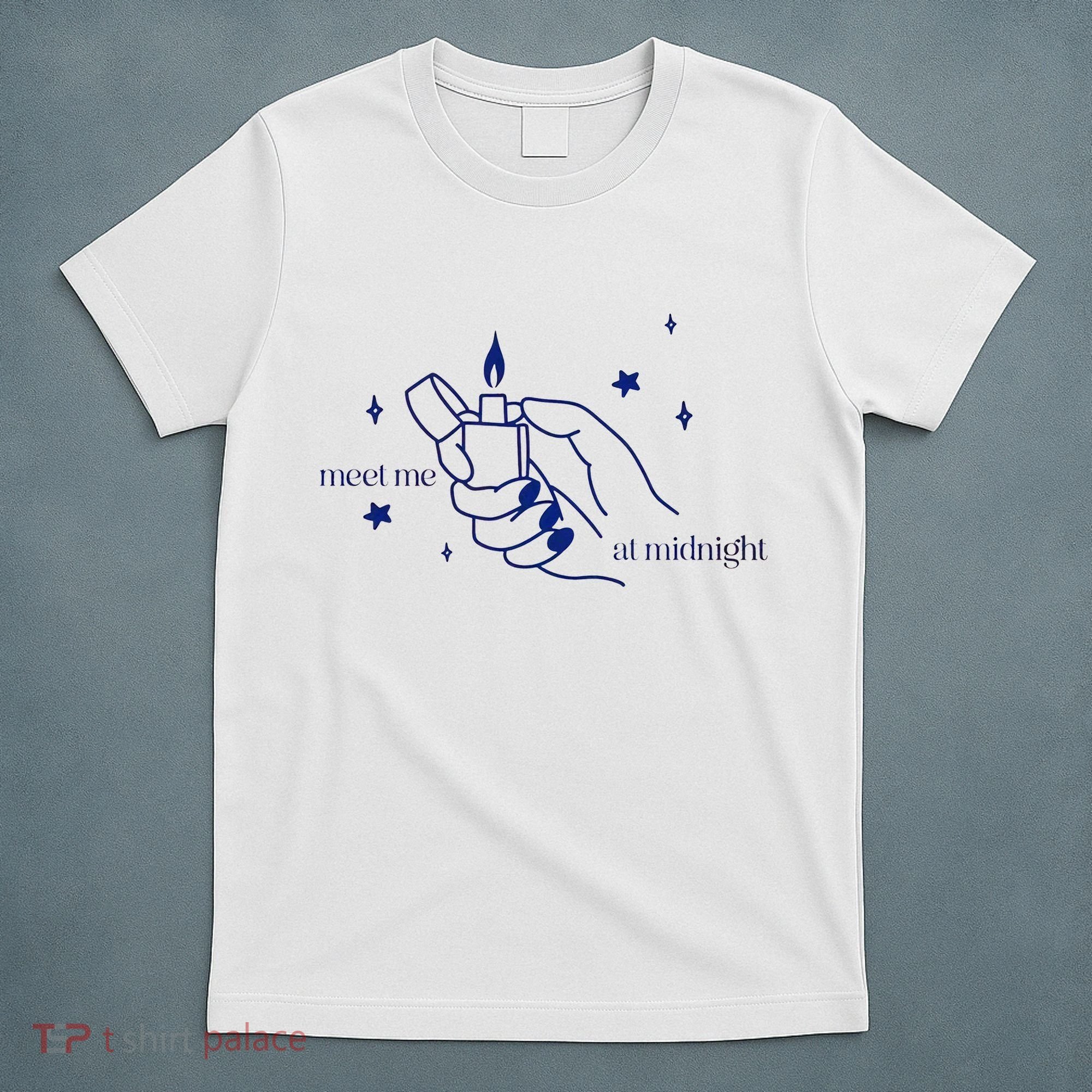 Meet Me At Midnight TS Lover Swiftie Trending Gift Idea T-Shirt