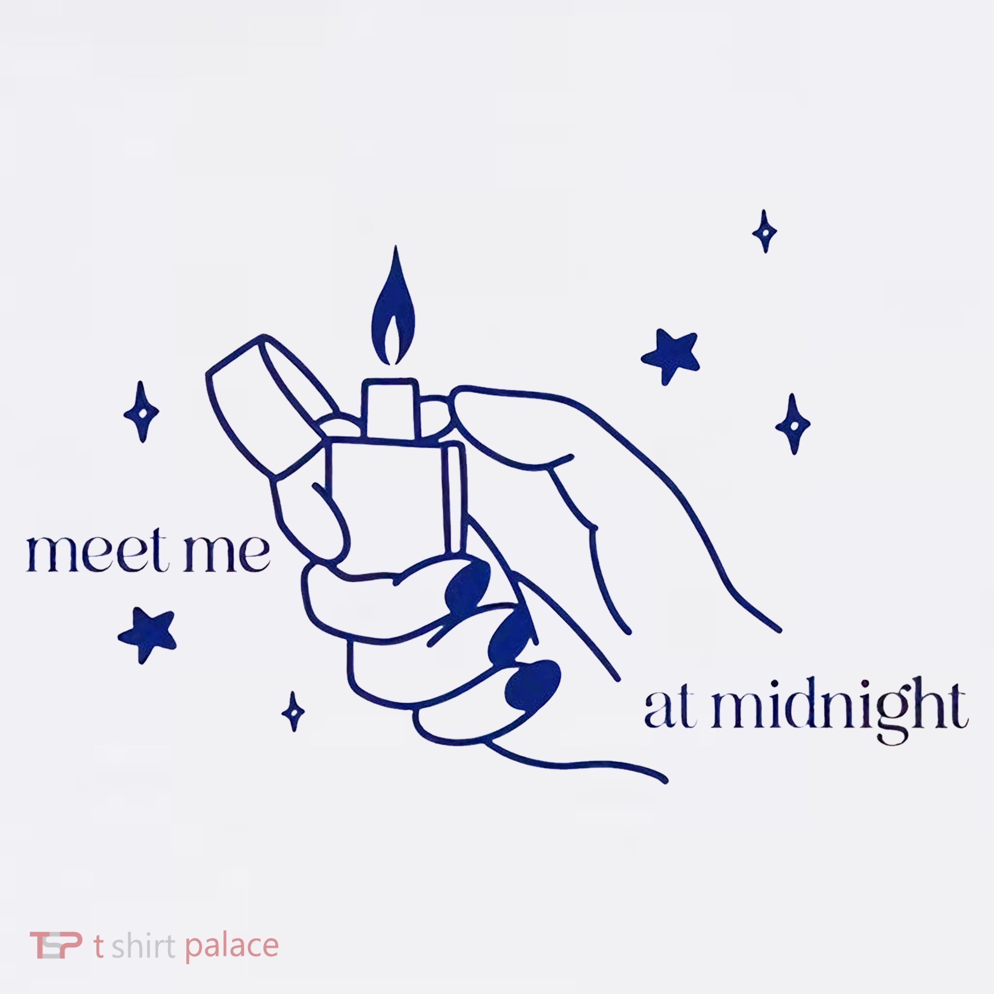 Meet Me At Midnight TS Lover Swiftie Trending Gift Idea T-Shirt