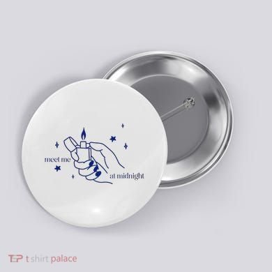 Meet Me At Midnight TS Lover Swiftie Trending Gift Idea Button