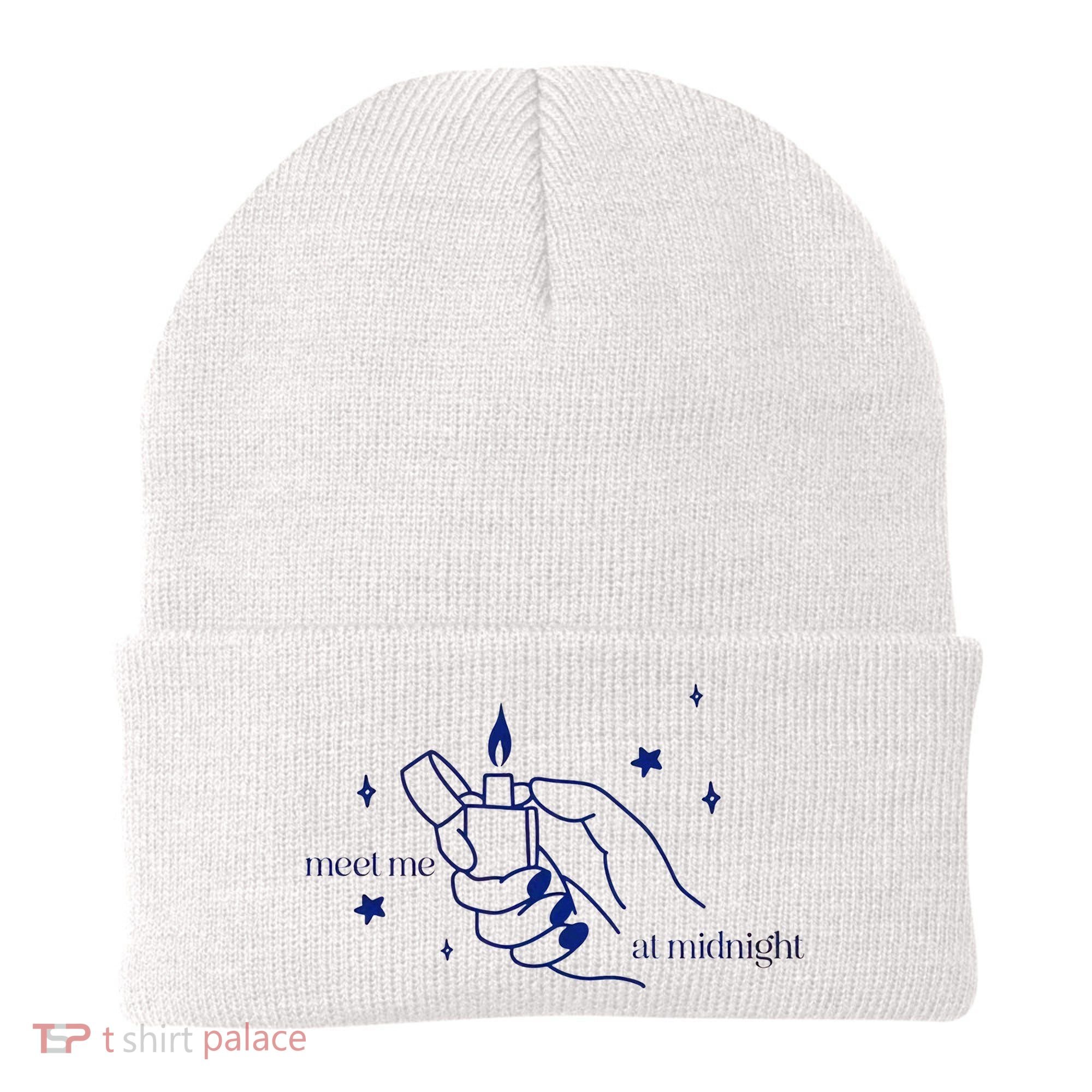 Meet Me At Midnight TS Lover Swiftie Trending Gift Idea Beanie