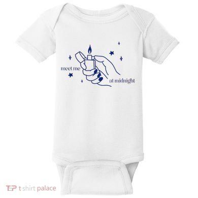 Meet Me At Midnight TS Lover Swiftie Trending Gift Idea Baby Bodysuit