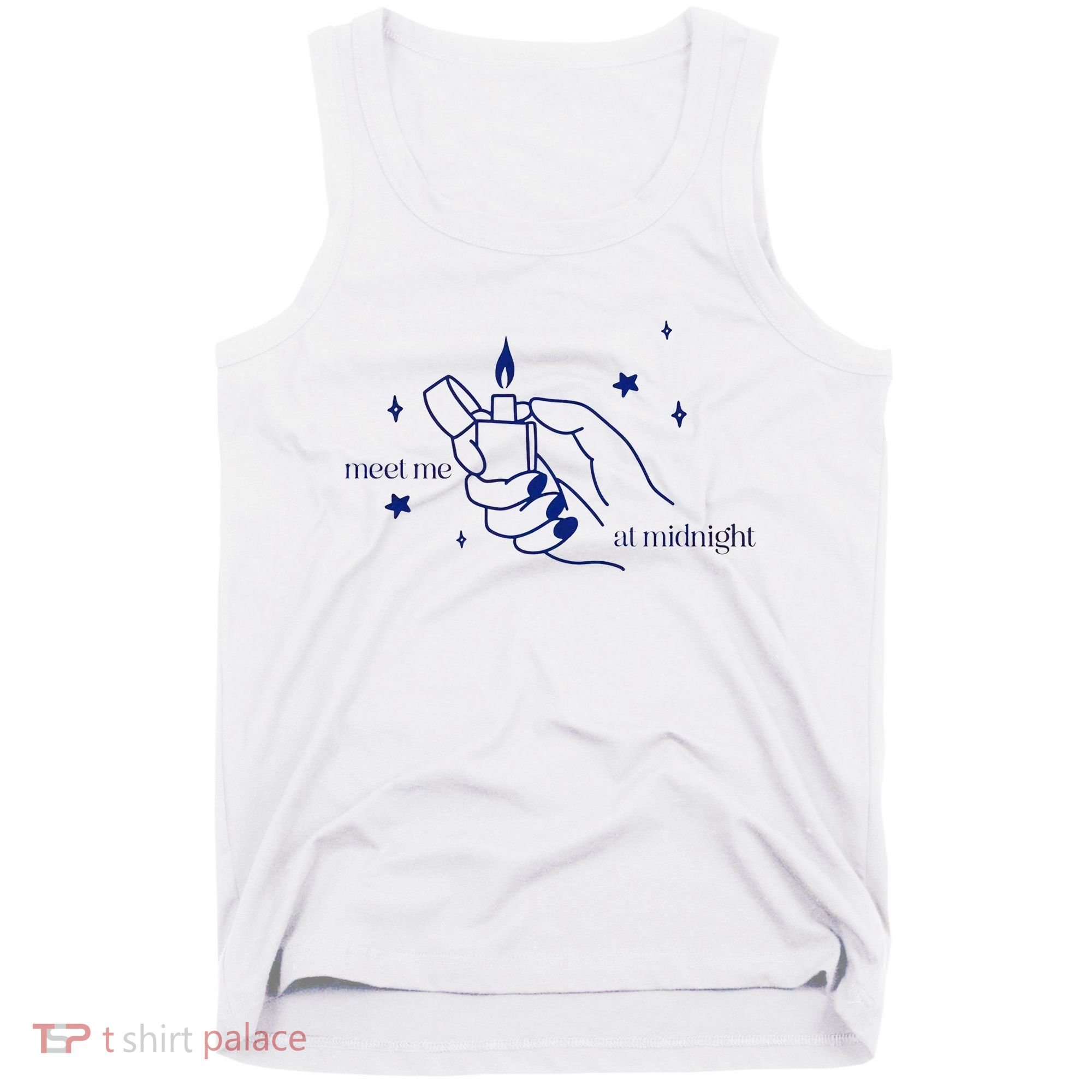 Meet Me At Midnight TS Lover Swiftie Trending Gift Idea Tank Top