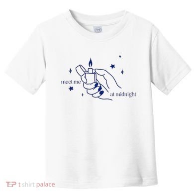 Meet Me At Midnight TS Lover Swiftie Trending Gift Idea Toddler T-Shirt