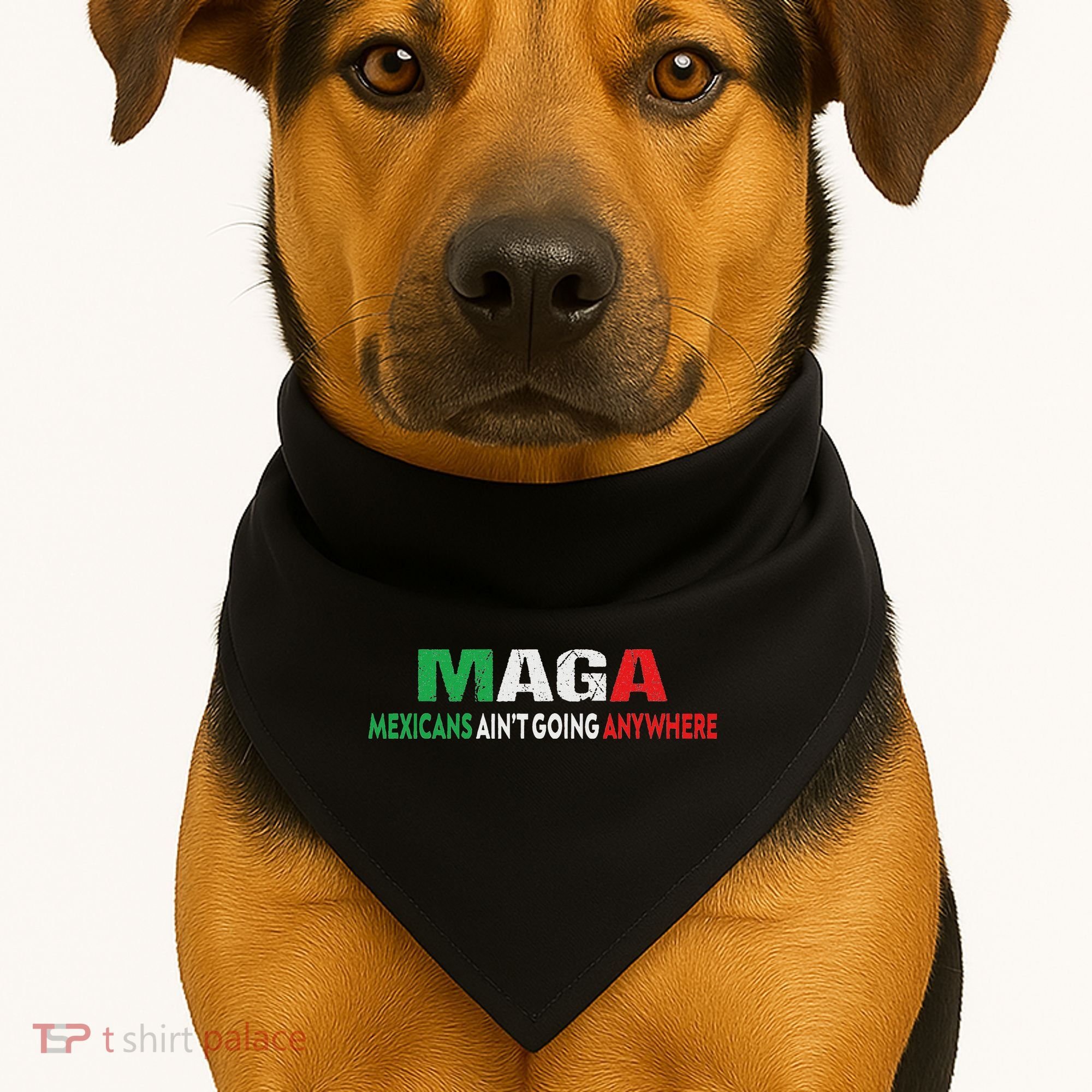 Maga Mexicans Ain’T Going Anywhere USA-Made Doggie Bandana