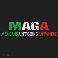 Maga Mexicans Ain’T Going Anywhere Golf Towel thumb 3