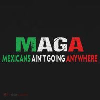 Maga Mexicans Ain’T Going Anywhere Toddler T-Shirt thumb 4