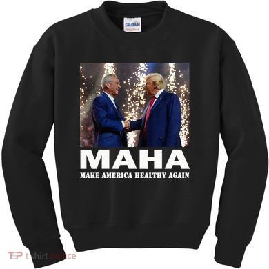 Maha Make America Healthy Again Kids Sweatshirt