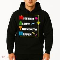 Math Mistakes Allow Thinking To Happen Hoodie thumb 2
